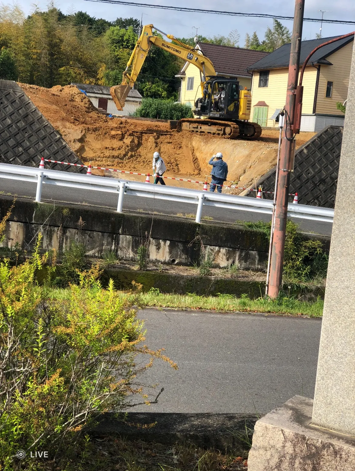 滋賀県大津市で宅地造成工事に伴う交通誘導スタッフを募集しています