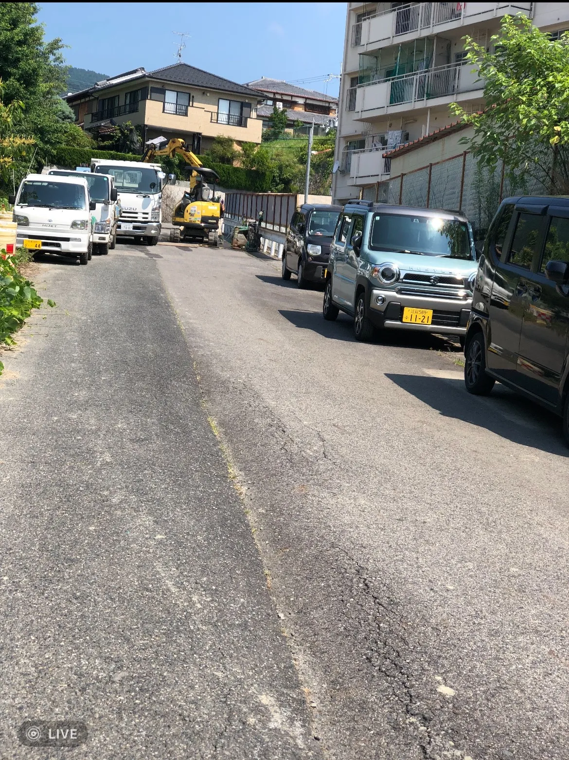 滋賀県大津市坂本8丁目にて排水管布設工事作業に伴う交通誘導スタッフを募集しています