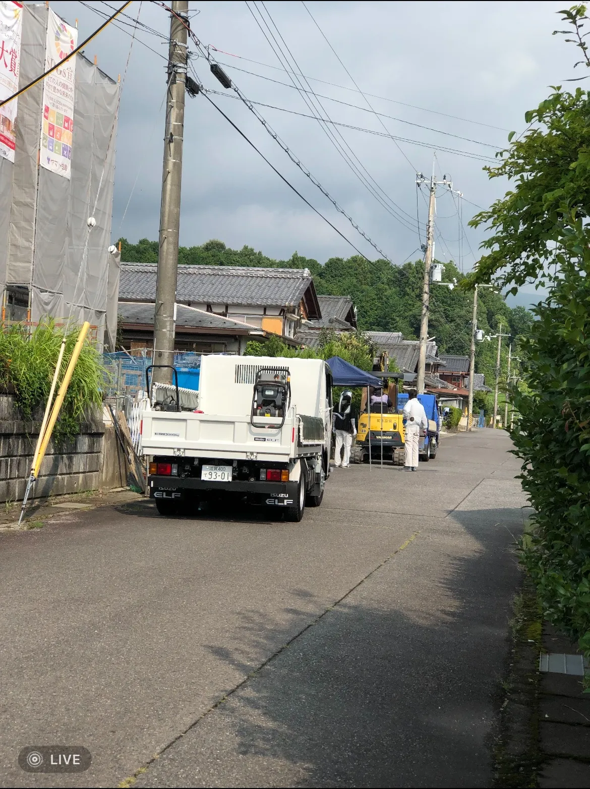 滋賀県大津市下龍華町にて水道工事に伴う交通誘導スタッフを募集しています