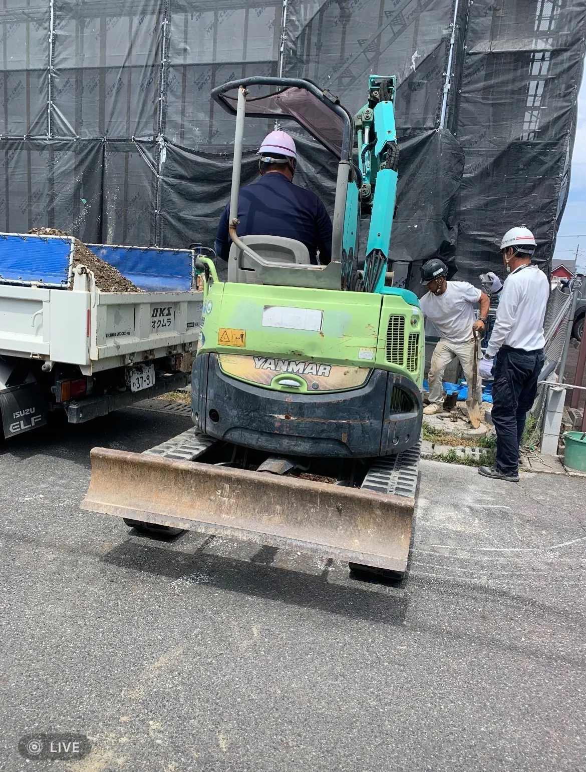 滋賀県大津市和爾中にて水道工事に伴い現場周辺で交通誘導スタッフを募集しています